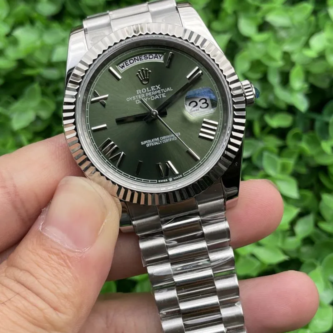 Rolex Day-Date 40 mm  ירוק מנטה